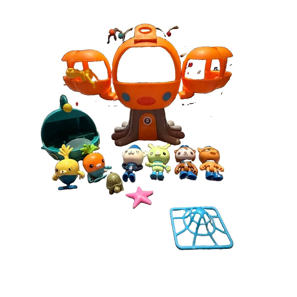 Fisher-Price Octonauts Octopod Playset Lot with Figures & Accessories